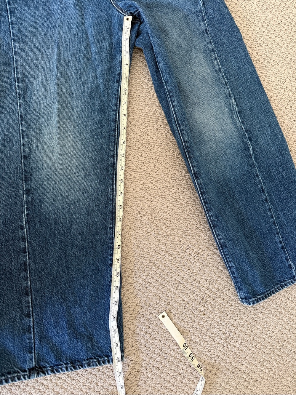 MOTHER Barrel Jeans in Deep Blue Wash - Picture 10 of 10
